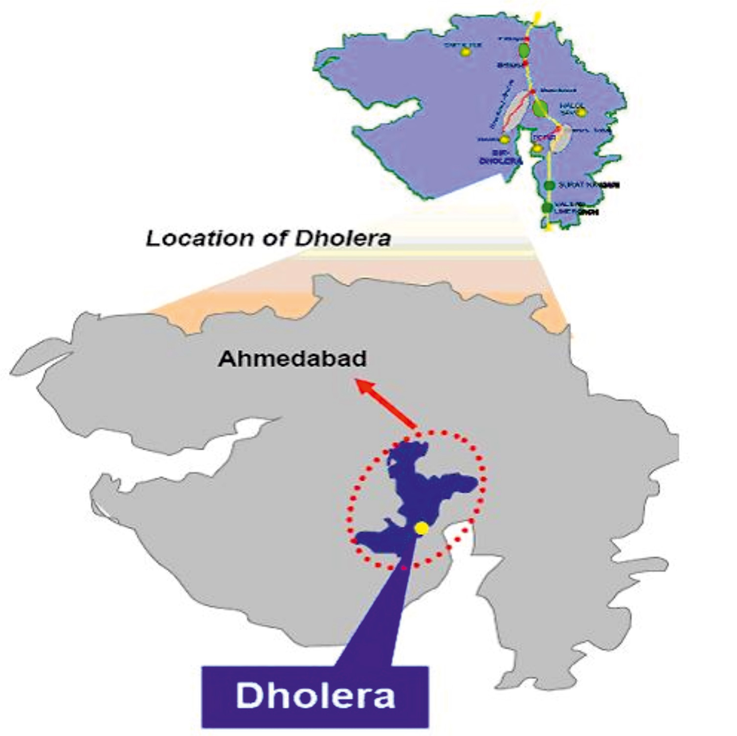 Dholera Map